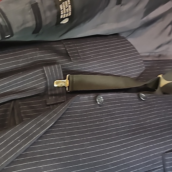 Simpson & Reed Mens Wool Pinstripe Suit Size 44 Jacket 39 Pants - Picture 5 of 6